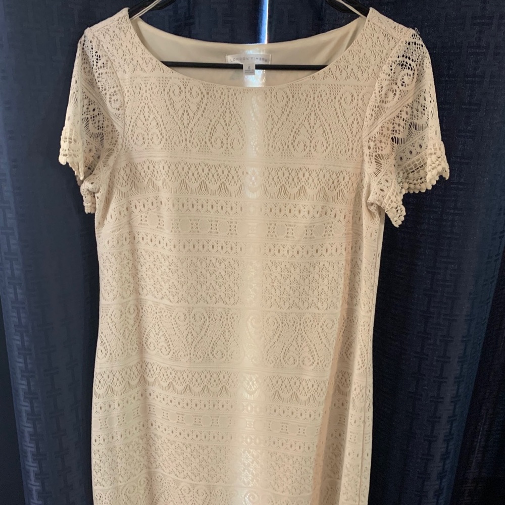 Cream dress